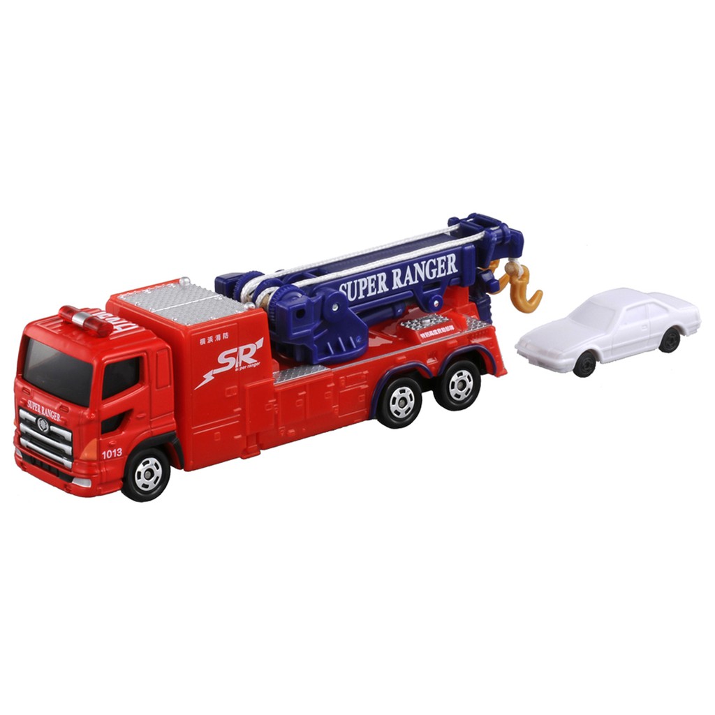 【Fun心玩】TM 132A3 981695 麗嬰 盒裝 正版 加長 日本 TOMICA 橫濱消防局工作車 多美小汽車