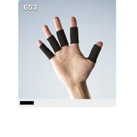 【H.Y SPORT】LP 653 加長型指關節護套(護指套) 黑色5個/1組 (單一尺寸) 紅標特價