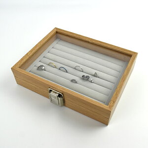 飾品收納盒 溫暖木質戒指盒【NAWA64】