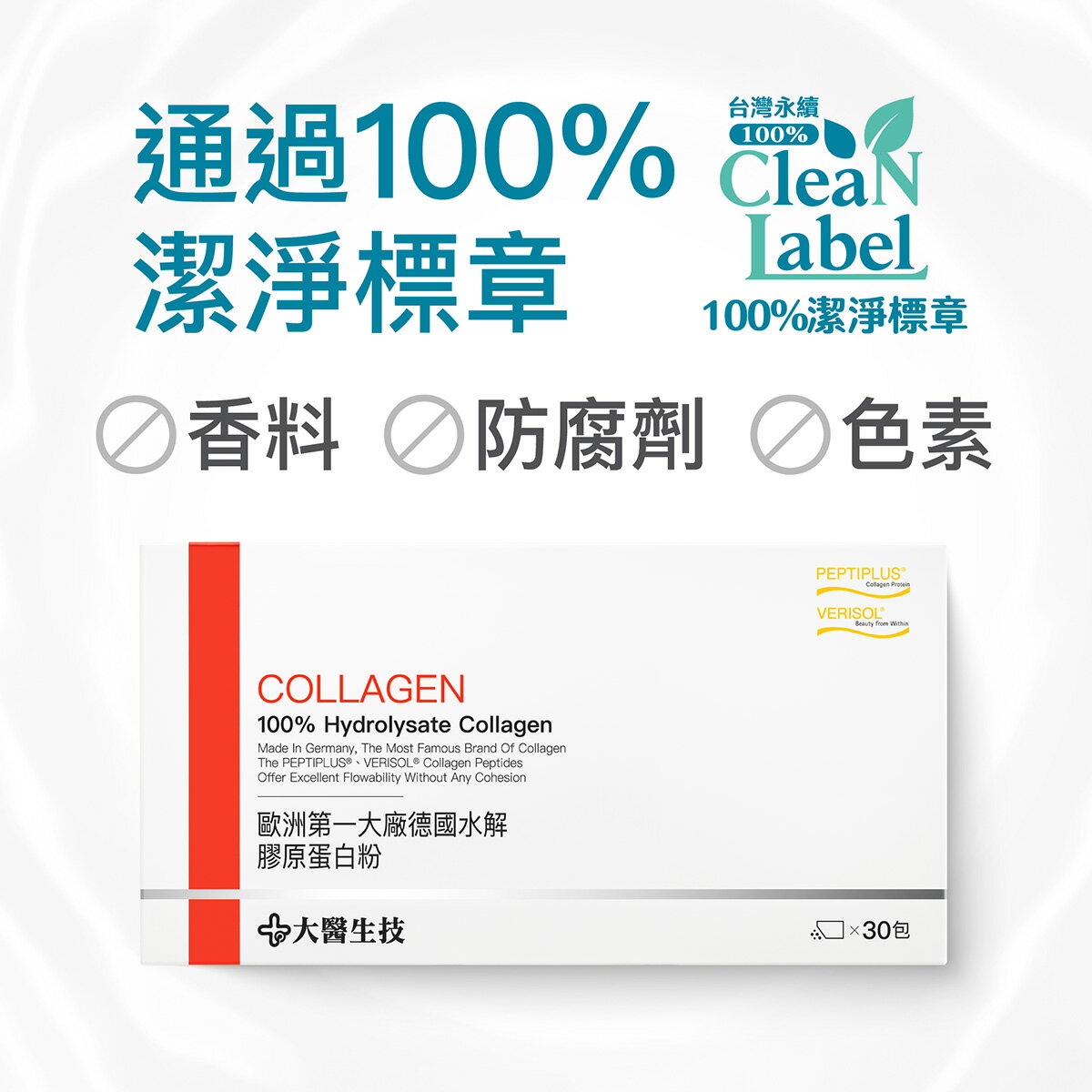 大醫生技 德國水解膠原蛋白粉30包【買2送1】養顏美容 3
