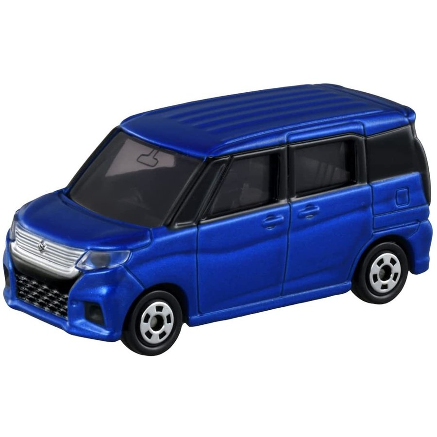 真愛日本 TOMY車24 初回鈴木SOLIO藍 模型小車 SUZUKI 小車 TOMICA