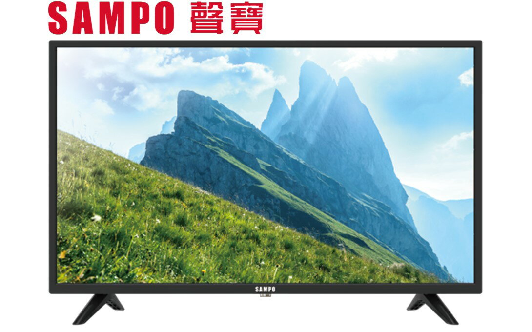 SAMPO 32型 HD LED電視 EM-32FB600【寬730.4*深160.8*高470 mm (含腳座)】