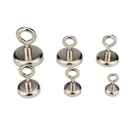 【磁鐵掛勾-O型環】釹鐵硼磁鐵 強力磁鐵掛勾 掛鈎 1