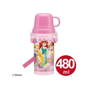 【領券滿額折100】 日本製 迪士尼公主系列直飲式兒童水壺(480ml)