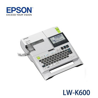 EPSON愛普生 公司貨附保固 LW-K600 (非LW-600P) 手持式高速列印標籤機