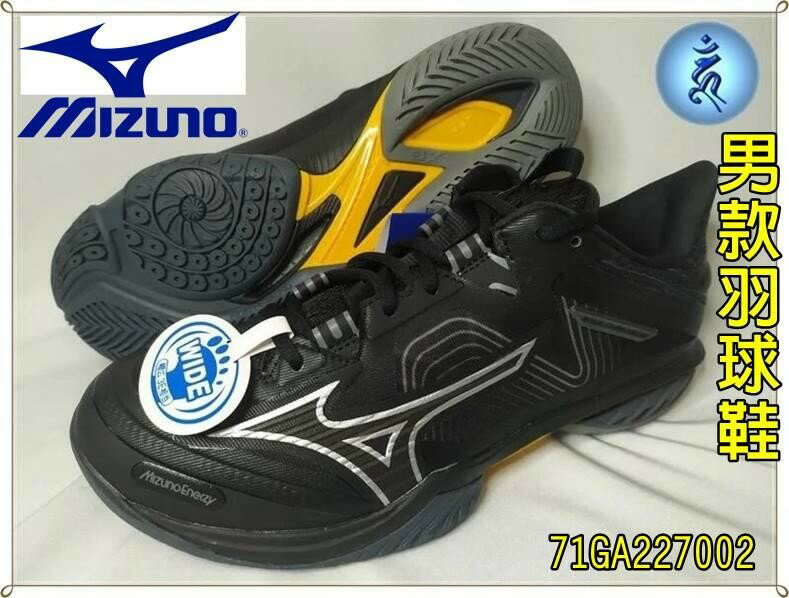 MIZUNO 美津濃 羽球鞋 可當 桌球鞋 排球鞋 WAVE CLAW NE2 3E 寬楦 71GA227002 大自在