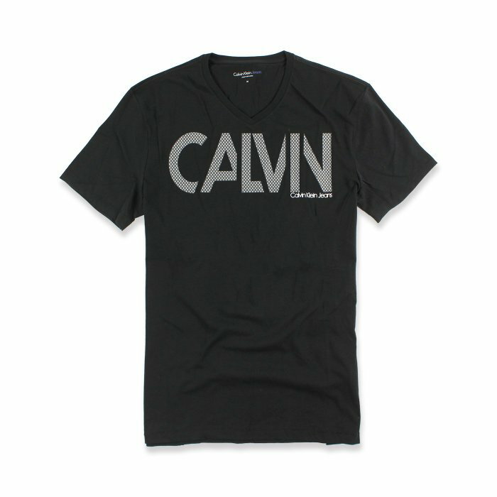 美國百分百【全新真品】Calvin Klein T恤 CK V領 短袖 T-shirt logo 白色 S M I424