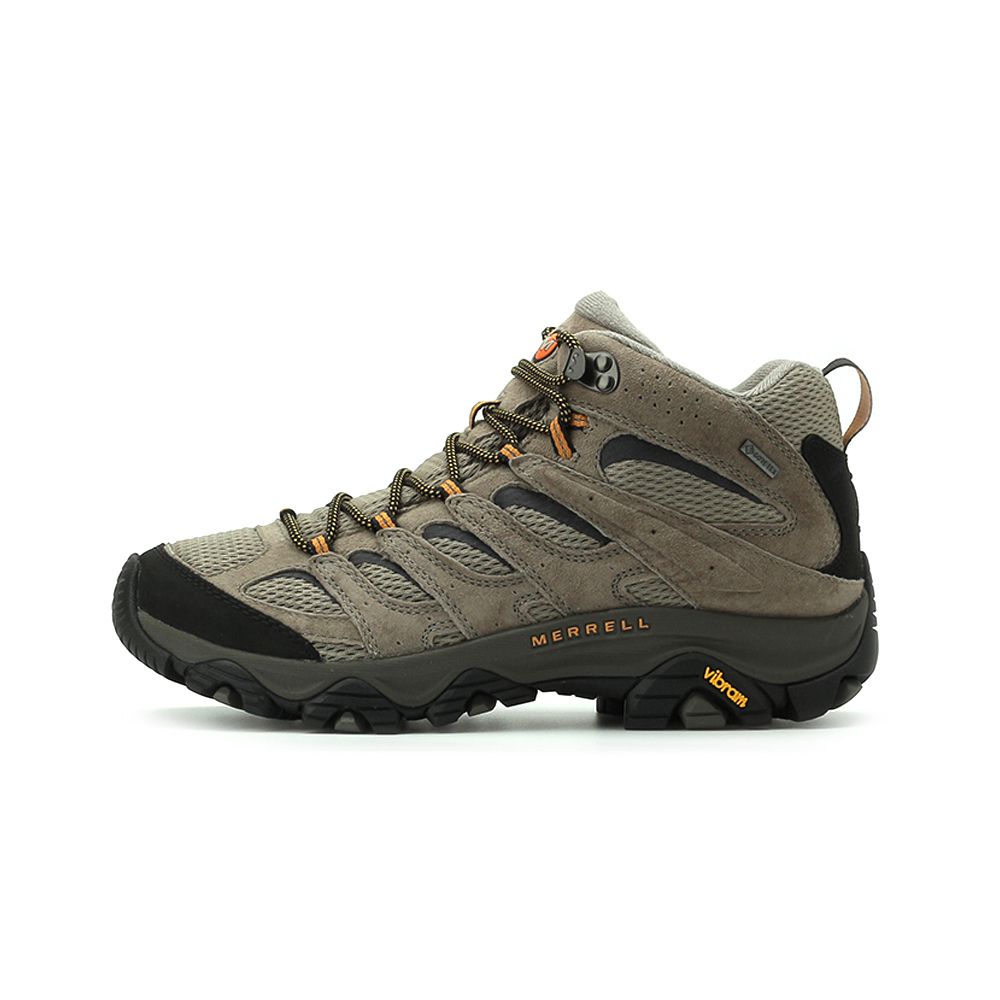 MERRELL MOAB 3 MID GORE-TEX 防潑水登山鞋 岩灰 ML035793 男鞋