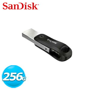 【最高22%回饋 5000點】SanDisk iXpand Go USB3.0 OTG雙用隨身碟 256GB