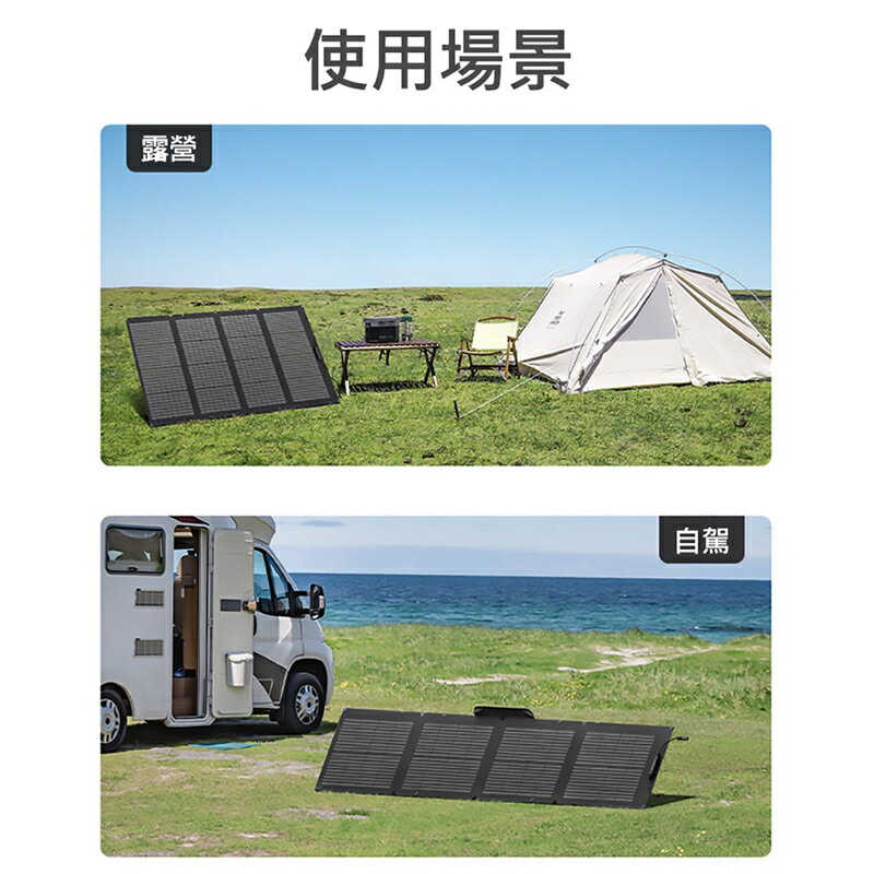 EcoFlow 正浩 400W 便攜太陽能板【APP享6%回饋】 8