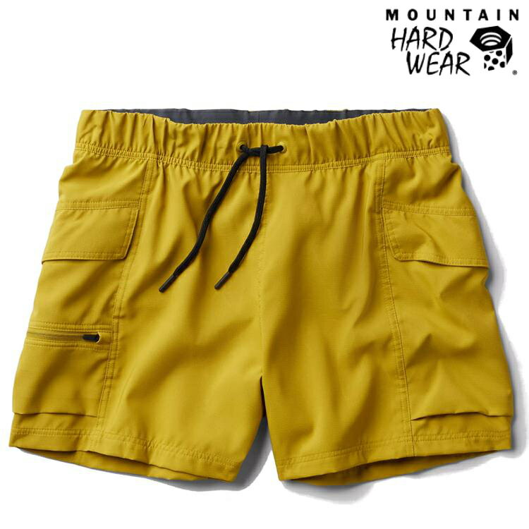 Mountain Hardwear Trail Sender Short 女款 防曬彈性疾行短褲 2067931 358 深香櫞