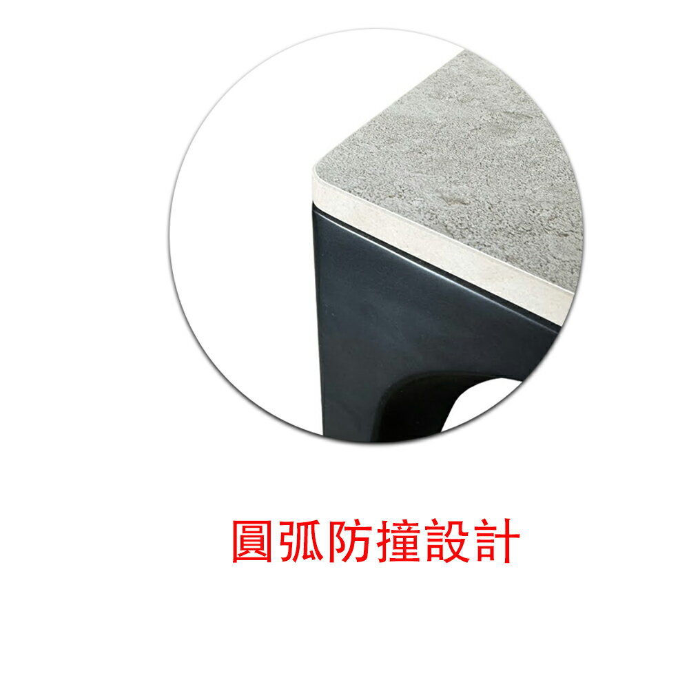 台中工廠 台灣製造 180x90cm 岩板 陶板 磁磚 餐桌 石紋桌面 餐桌 鋁合金桌腳 室外桌 1