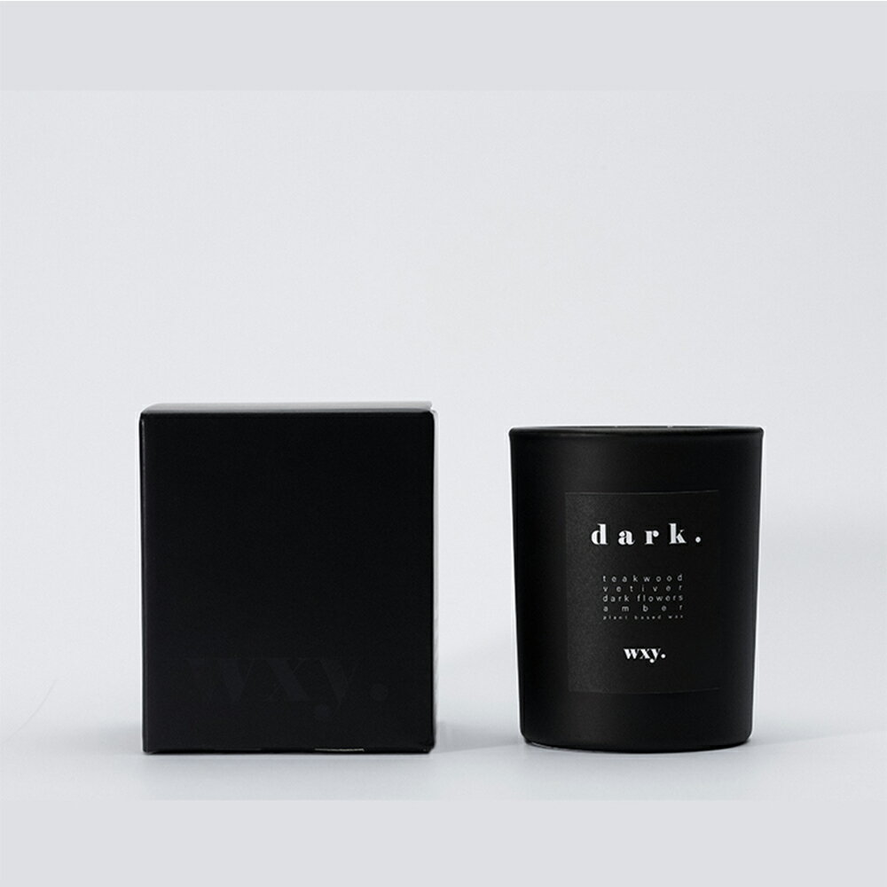 【英國 wxy】經典黑蠟燭-dark. 柚木 & 岩蘭草 /200g