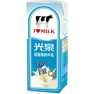 光泉 低脂高鈣調味乳(200ml*24包/箱) [大買家]