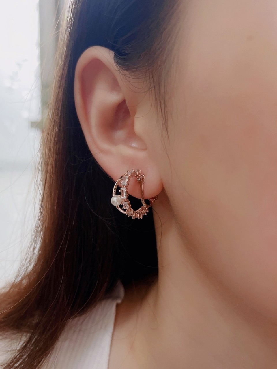 現貨專區｜半圈雙環夾式耳環(BPECL15)｜送禮精選店家★Reyna jewelry 女王飾品 5