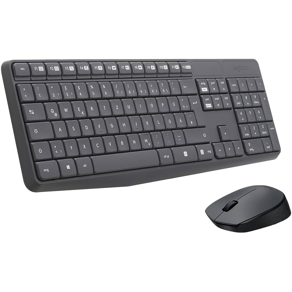 Logitech 羅技 MK235 中文版 有注音 無線鍵盤滑鼠組 無線鍵鼠組