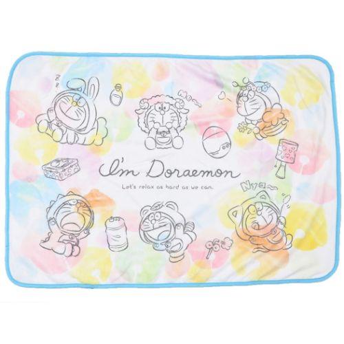 【震撼精品百貨】Doraemon_哆啦A夢~Doraemon 哆啦A夢披肩毛毯70x100cm-裝扮*54339