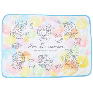 【震撼精品百貨】Doraemon_哆啦A夢~Doraemon 哆啦A夢披肩毛毯70x100cm-裝扮*54339