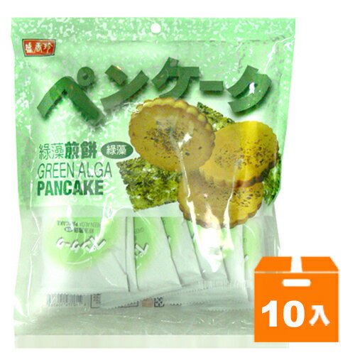 盛香珍綠藻煎餅140g(10入)/箱【康鄰超市】