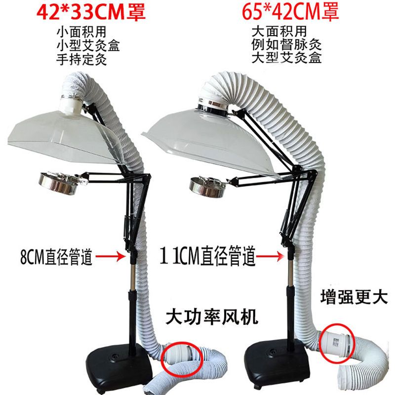 【最低價】【公司貨】艾灸排煙機室內吸煙神器家用煙霧小型抽煙機支架靜音艾灸排煙系統