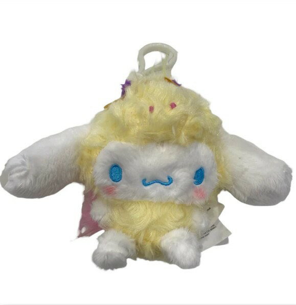 【震撼精品百貨】大耳狗 Cinnamoroll 日本SANRIO三麗鷗 大耳狗絨毛玩偶吊飾-美版馬年*16982