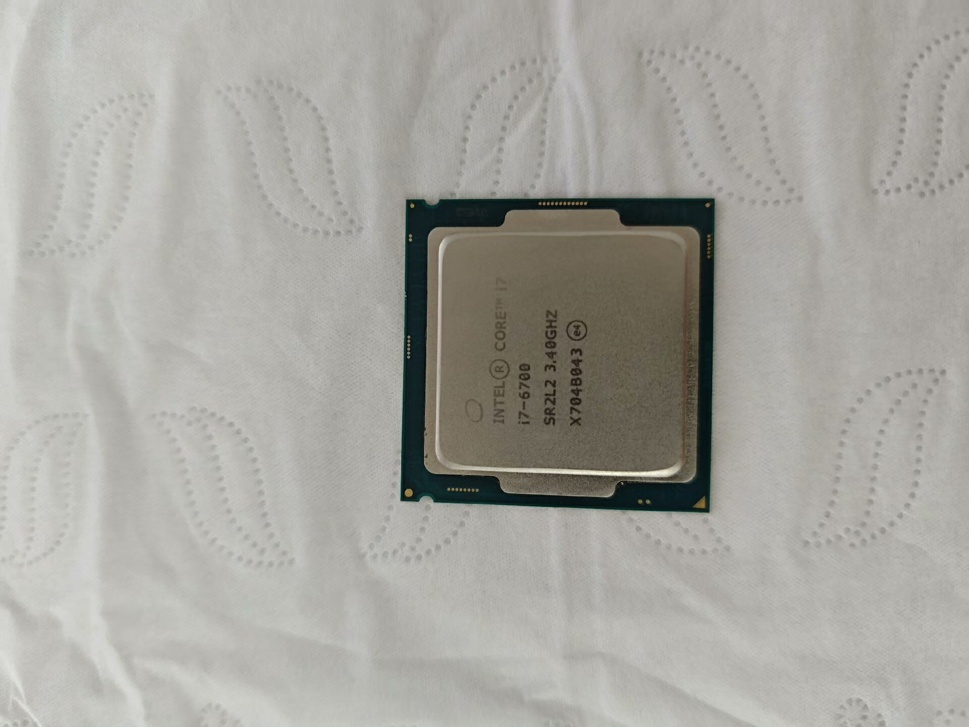 Intel Core i7-6700 拆機CPU 電腦升級首選 高效能處理器 桌機組裝 二手良品 穩定耐用 跑分測試 OK