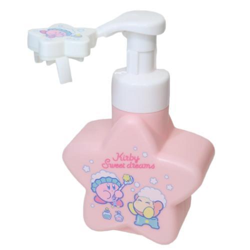 真愛日本 預購 卡比 星之卡比 星形 按壓 泡沫 洗手液給皂瓶 按壓瓶 分裝瓶 給皂瓶 沐浴乳分裝瓶 洗手給皂器 DT62