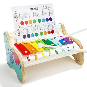 【芬蘭 Top Bright】可愛小象敲琴/ 玩具樂器 / 音樂玩具