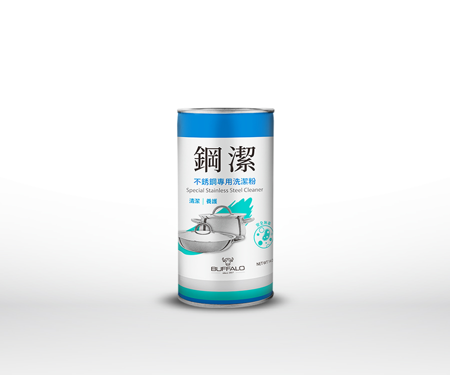 【晨光】牛頭牌BUFFALO 鋼潔 不銹鋼專用洗潔粉 397g(005836)【現貨】