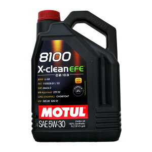 MOTUL 8100 5W30 X-CLEAN EFE 全合成機油 5L #62819 #93257【樂天APP下單9%點數回饋】