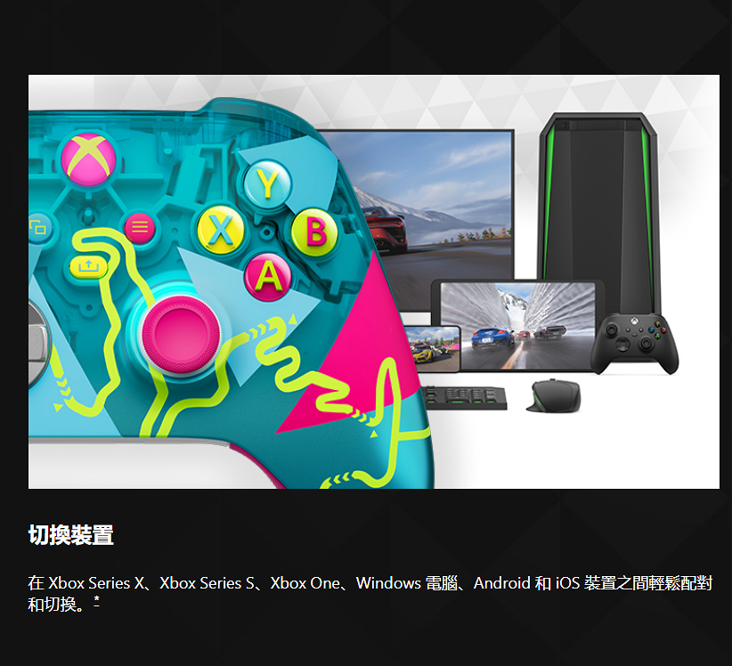 ●秋葉電玩● XBOX 手把 XBOX 無線控制器 Forza Horizon 6 地平線 6 台灣公司貨 5