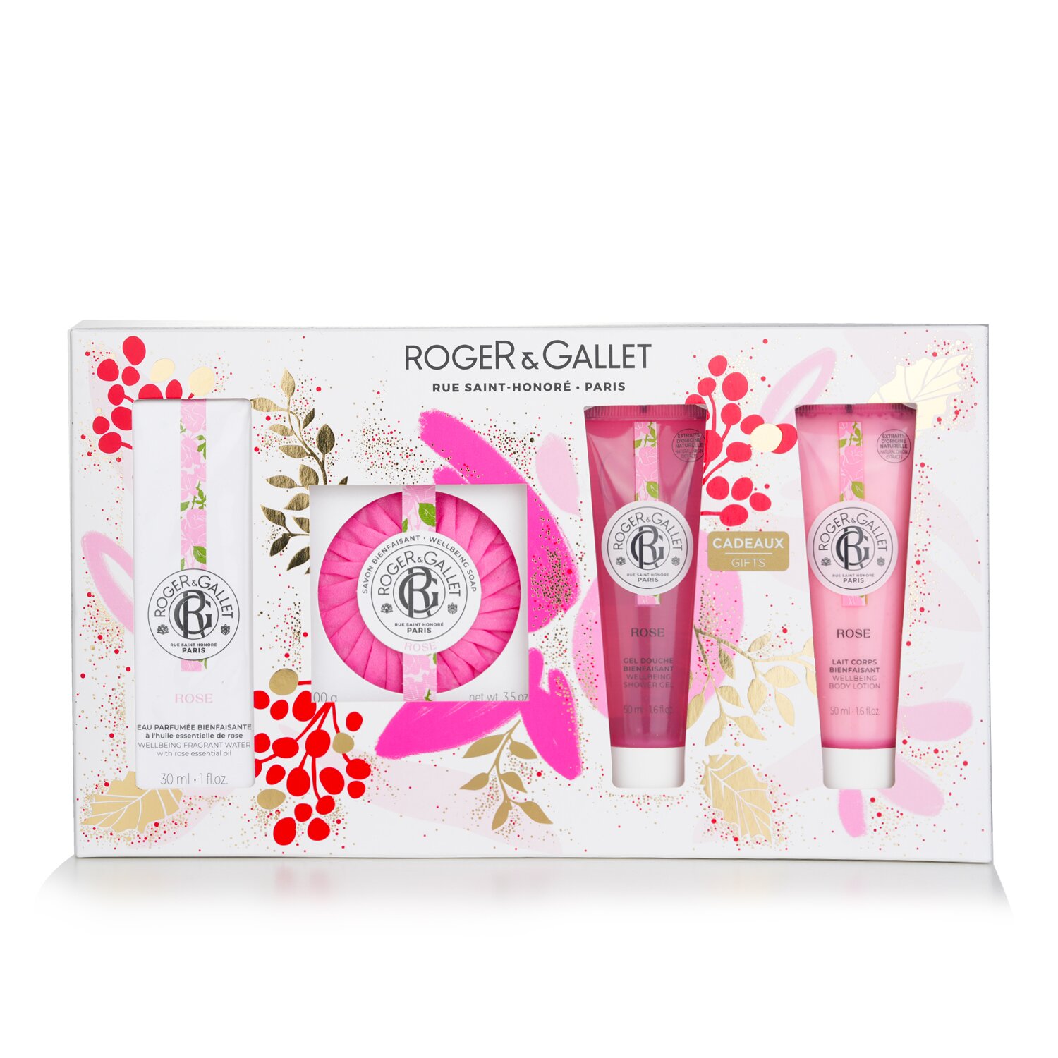 賀傑與賈雷 Roger & Gallet - Rose 玫瑰淡香水套裝