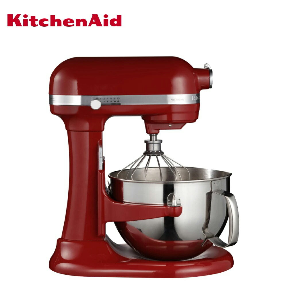 【KitchenAid】6Q 桌上型升降式攪拌機 5.7公升｜經典紅【三井3C】