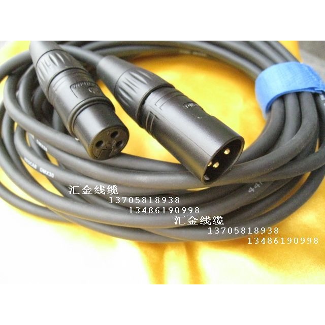 XLR卡儂線調聲臺電容麥克風線 雙卡龍平衡話筒線 卡農音頻線