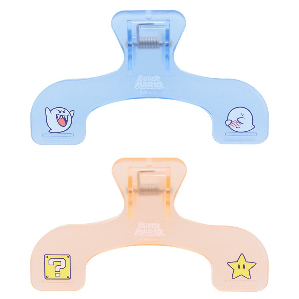 UKANMURICLIP不遮擋書本樂譜固定夾 瑪利歐【九乘九購物網】