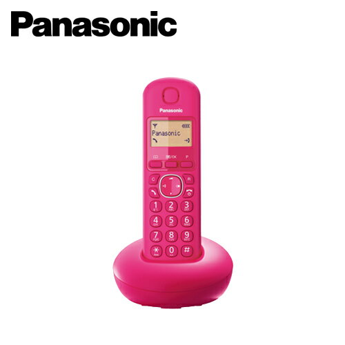 【Panasonic 國際牌】DECT 數位式無線電話 KX-TGB210 粉紅【三井3C】