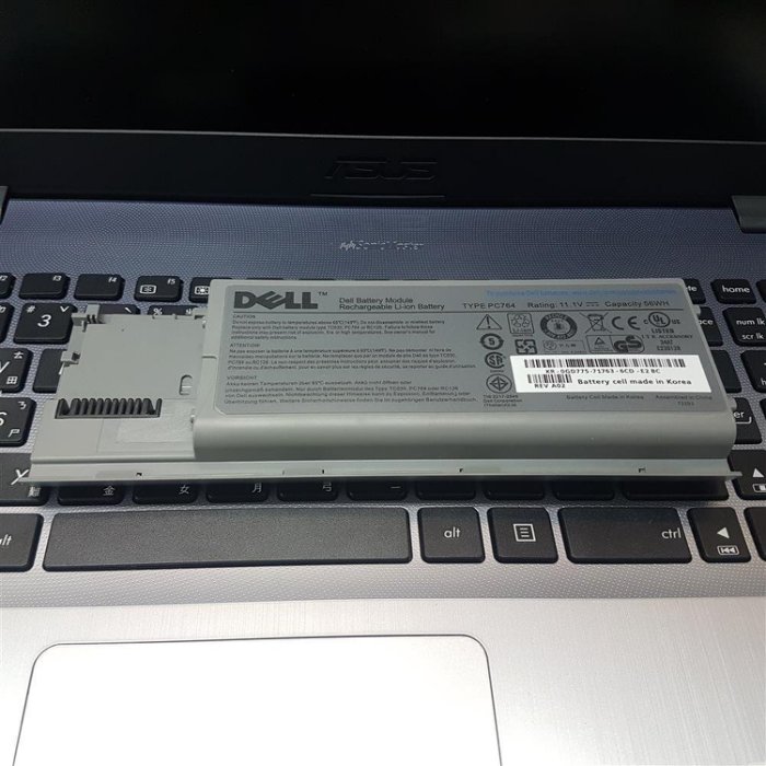 RDY Batteria PC764 JD634 PP18L TD175 TC030 RC126 TD116 NT379 TD117 per Dell Latitude D620 D630 D630N D631 D631N D830N PP18L D630c Precision M2300 (Capacità: 4000 mAh 11.1V