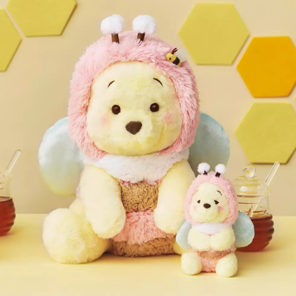 【少量現貨】日本 迪士尼 2023 蜜蜂維尼 小熊維尼 限定版 娃娃 卡通 吊飾 生日禮物
