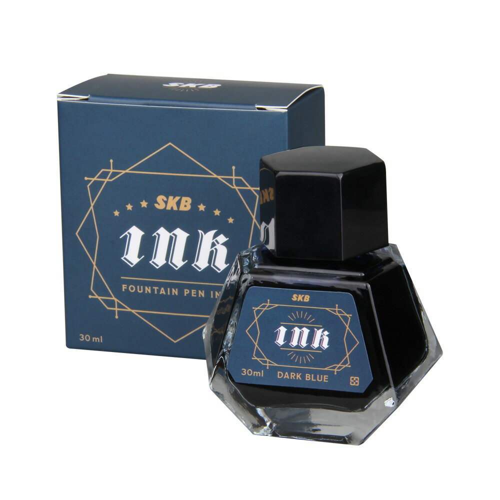 SKB 文明 INK-160 鋼筆墨水瓶 (30ml) (3色)