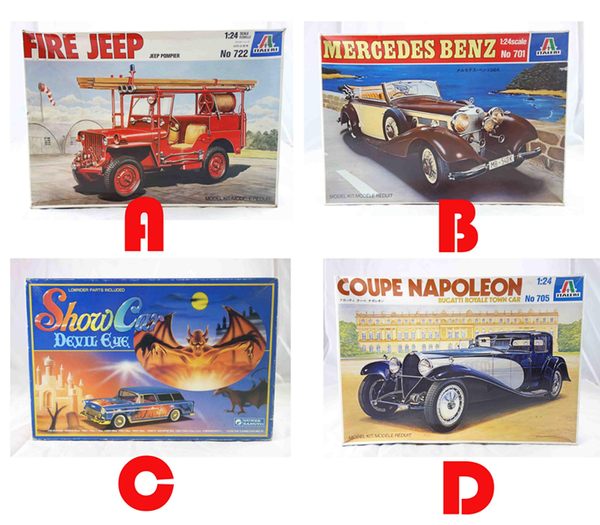 【震撼精品百貨】1/24 FIRE JEEP/MERCEDES/SHOW CAROPEL1909/COUPE NAPOLEON汽車模型【共4款】 震撼日式精品百貨