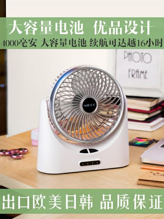 冷風機 usb小風扇可充電迷你隨身靜音學生宿舍辦公室桌面臺式電扇手持便攜式小型寢室