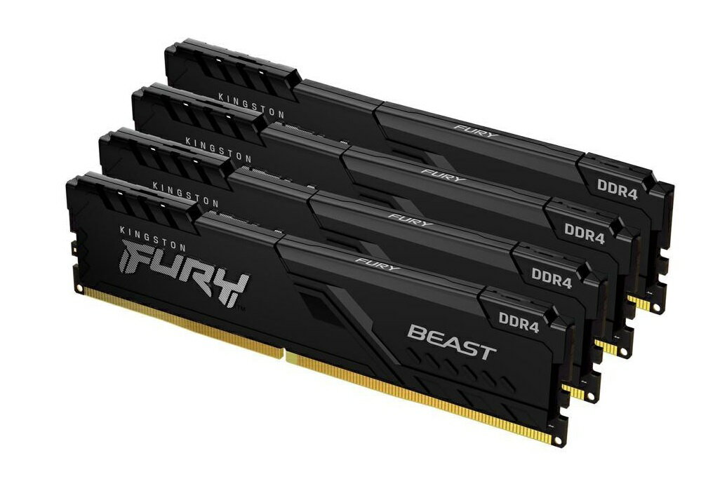 Kingston DDR Fury Beast 3200 16Gx4 KF432C16BBK4/64 金士頓 桌上型電記憶體