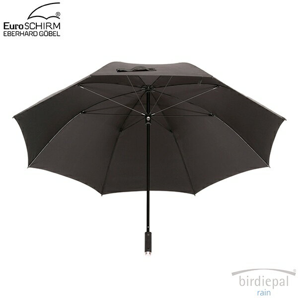 德國[EuroSCHIRM] 全世界最強雨傘品牌 Birdiepal Rain / 雨神高爾夫球傘(黑)《長毛象休閒旅遊名店》