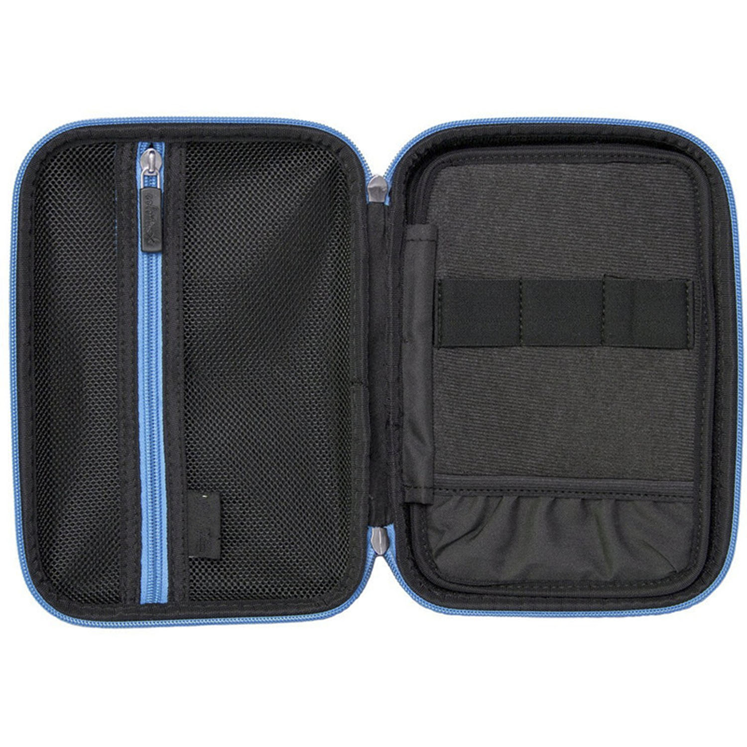 黑/藍方形大容量筆盒 6.5*9 inch