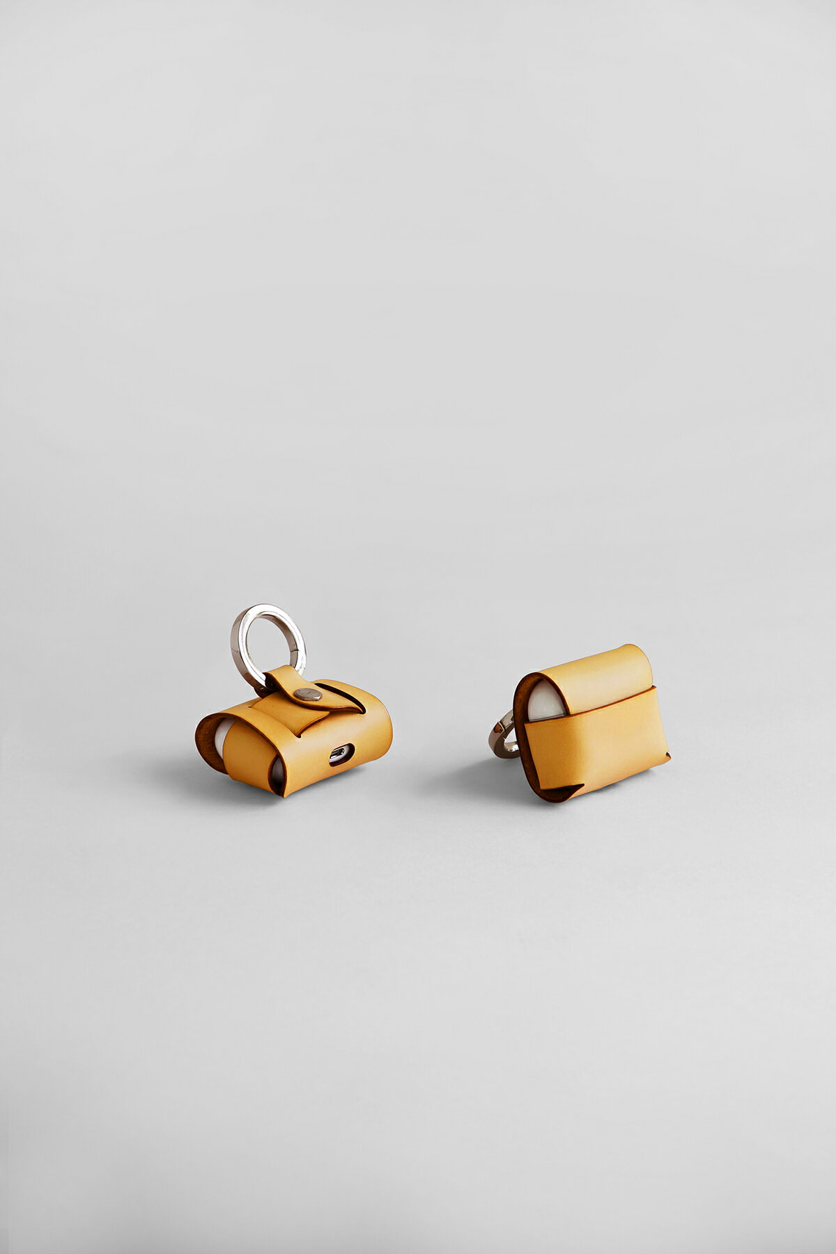 Kangaroo 蜂蜜色 植鞣皮革耳機包 AirPods & AirPods Pro