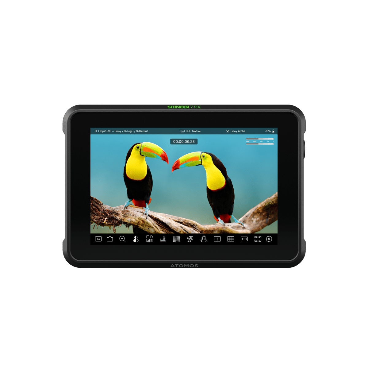 EC數位 Atomos Shinobi 7 RX 顯示器和接收器 錄影監視器 顯示器 監看螢幕 外接螢幕 監視設備