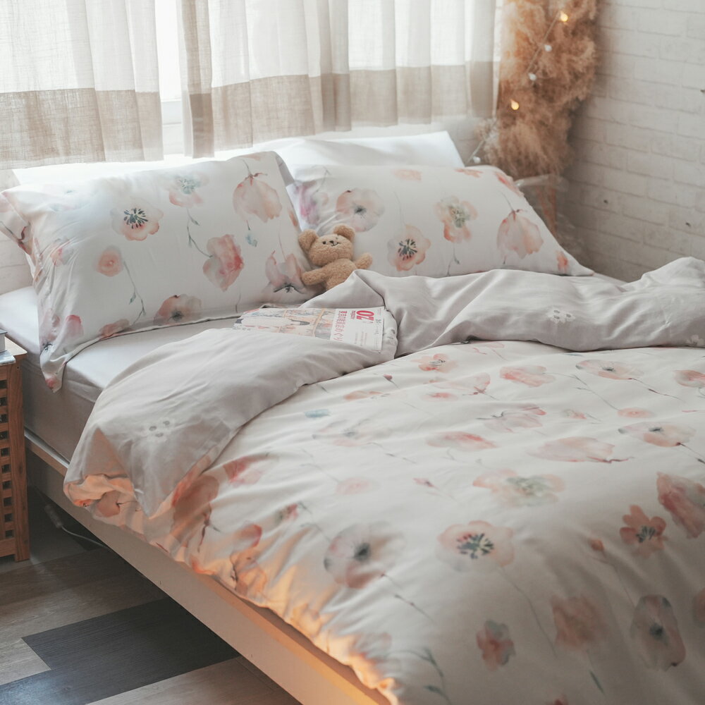 [ 染花幽香 ] 天絲60支 床包/薄被套/兩用被組 棉床本舖