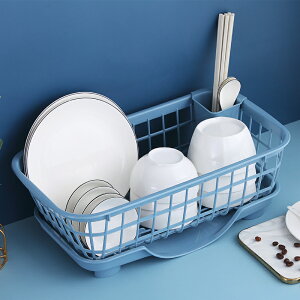 筷子置物架廚房家用餐具收納盒瀝水置物架碗筷勺收納籃筐筷子籠筒