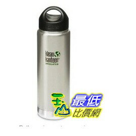 [103 美國直購] Klean Kanteen Wide Insulated Bottle K20VWSSL 寬口不鏽鋼瓶 保溫瓶/水壺 20oz /591ml 可利鋼