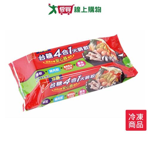 台糖4合1火鍋餃(珍饌)364G【愛買冷凍】